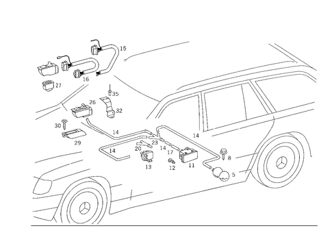 Orthopaedic Front Backrest for 1989 Mercedes-Benz 300TE #0