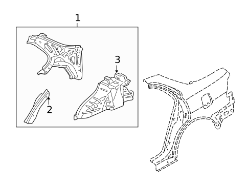 Inner Structure for 2002 Honda Accord #0