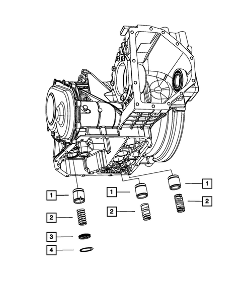 Valve Body, Accumulator, Solenoid and Parking Sprag for 2019 Dodge Journey #5