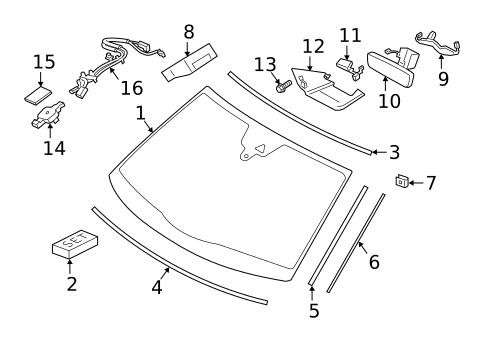 Wipers for 2018 Porsche Panamera #2