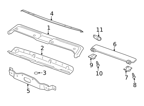 Interior Trim - Roof for 2020 Jaguar F-Type #1