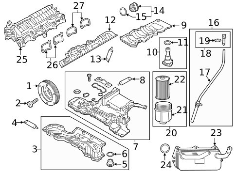 Belts & Pulleys for 2013 Audi A8 Quattro #3