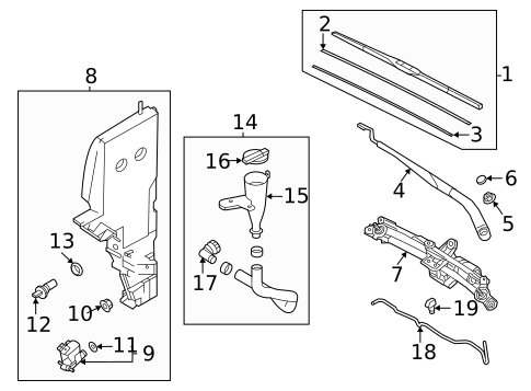 Wipers for 2023 Genesis GV70 #0