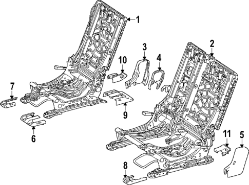 Second Row Seats for 2024 Mercedes-Benz EQB 350 #2