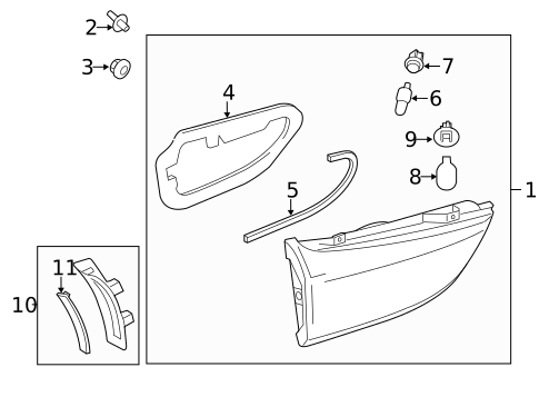 Bulbs - Chassis for 2017 Mazda 6 #2