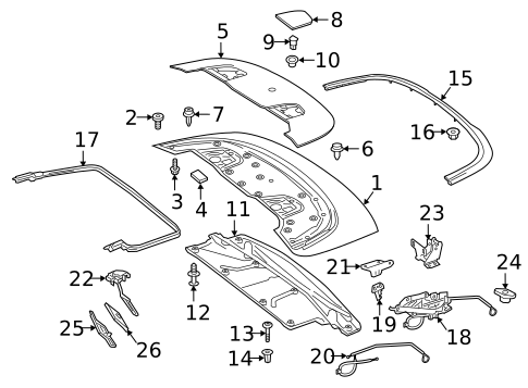 Convertible Top for 2019 Mercedes-Benz S 560 #1
