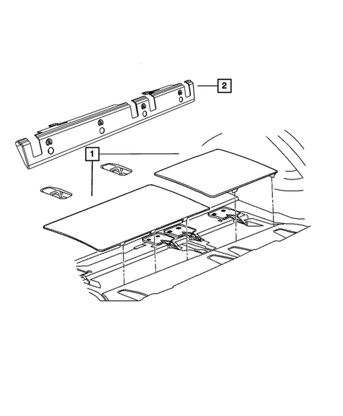 Carpets, Floor Mats, Load Floor and Silencers for 2009 Chrysler Town & Country #4