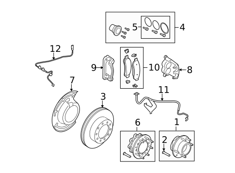 Drums & Rotors for 2014 Ford F-350 Super Duty #0