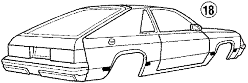 Stripe Tape for 1984 Dodge Charger #2