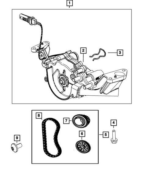 Engine Oiling, Oil Pan and Indicator (Dipstick) for 2026 Jeep Wrangler #2