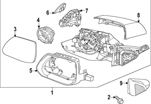 Mirrors for 2023 Kia Niro #1