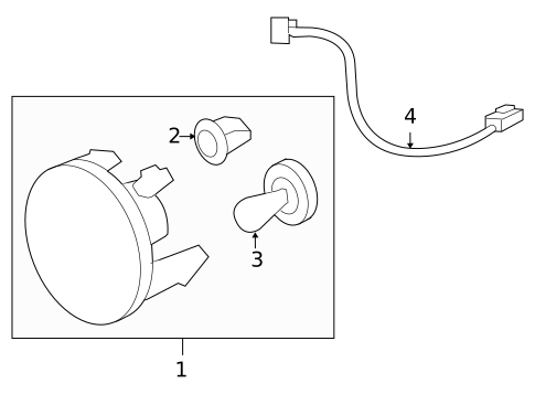 Fog Lamps for 2008 Chevrolet Tahoe #1