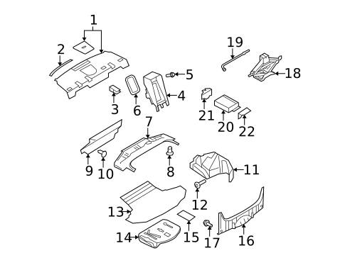 Rear Floor & Rails for 2007 INFINITI G35 #2