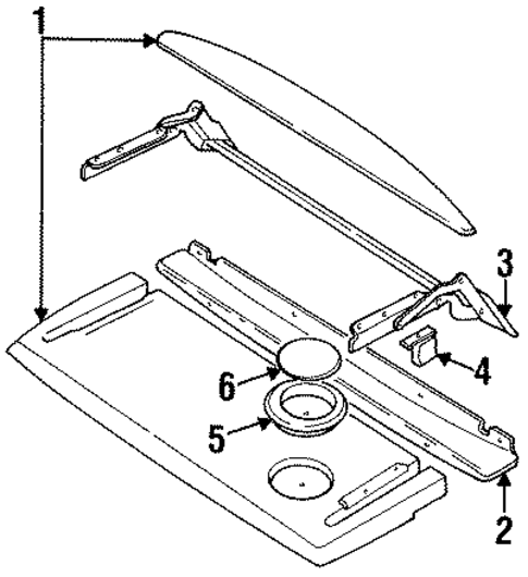 Front Seat Components for 1996 Jaguar Vanden Plas #4