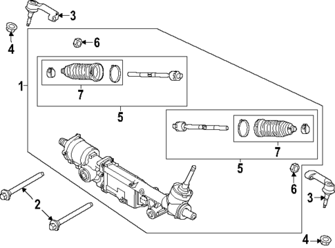 Steering Gear & Linkage for 2024 Ford F-150 #1