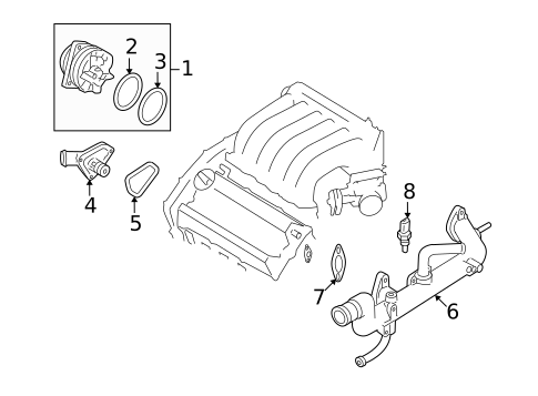 Water Pump for 2010 Nissan Altima #0