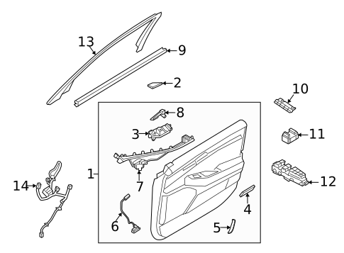 Front Door for 2023 Genesis GV80 #2