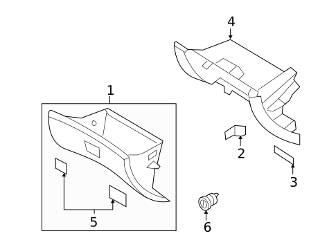 Instrument Panel for 2009 Hyundai Sonata #1