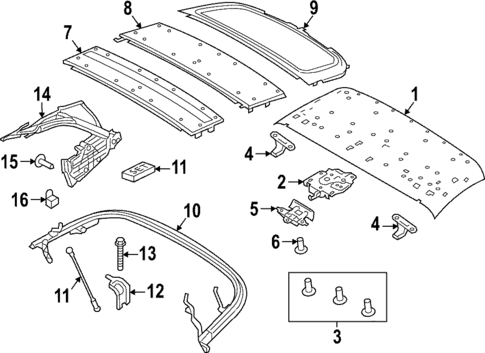 Frame & Components for 2023 Porsche 911 #0