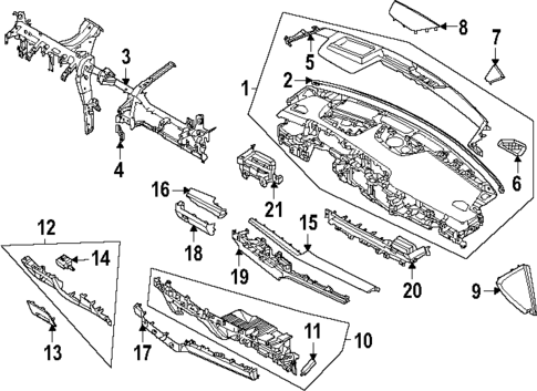 Instrument Panel for 2025 Kia K5 #0