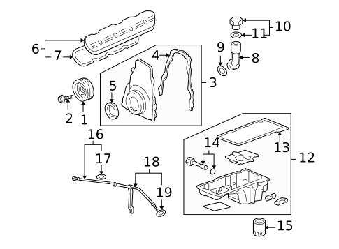 Gaskets & Sealing Systems for 2010 Chevrolet Silverado 1500 #1