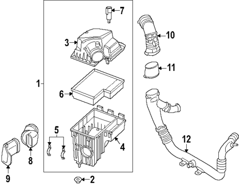 Air Intake for 2024 Ford Transit-350 #0