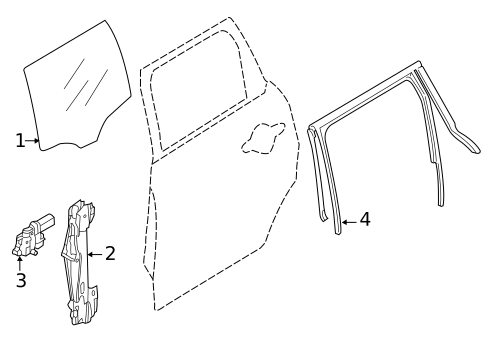 Rear Door for 2024 Mini Cooper Countryman #0