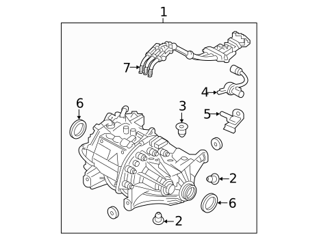 Axle & Differential for 2019 Volvo S90 #0