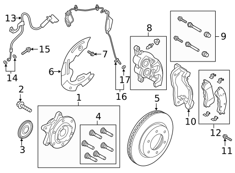 Hoses & Pipes for 2021 Ford Ranger #1