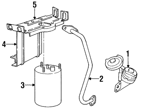 Emission Components for 1994 Dodge Intrepid #0