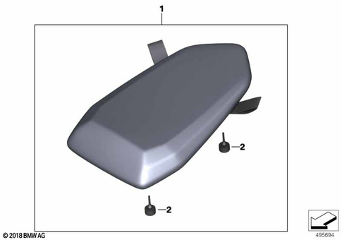 Bench Seat for 2020 BMW-Motorrad S 1000 R #3