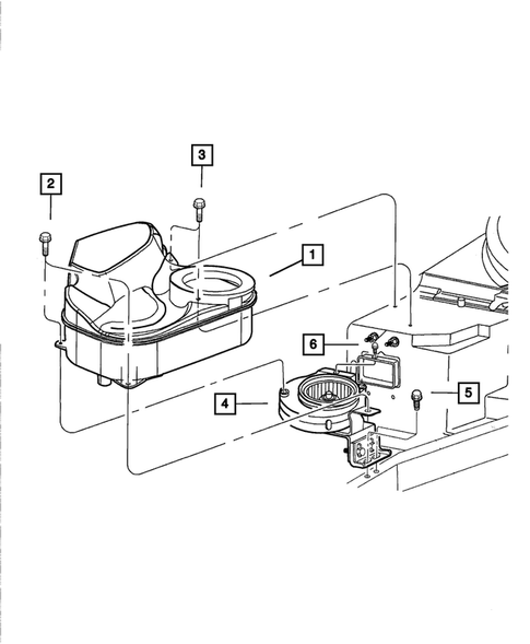 Air Conditioner and Heater Units for 2002 Dodge Viper #1