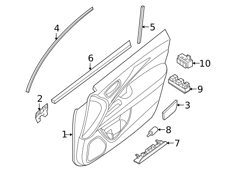 Power Seats for 2013 INFINITI JX35 #3