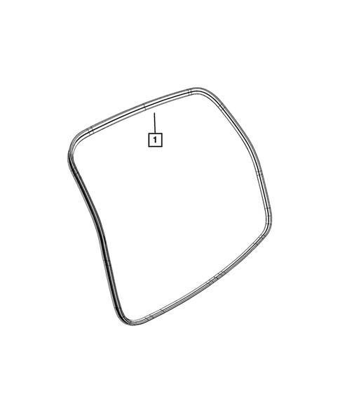 Weatherstrips and Seals for 2022 Chrysler Pacifica #2