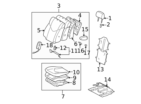 Heated Seats for 2001 Lexus RX300 #1