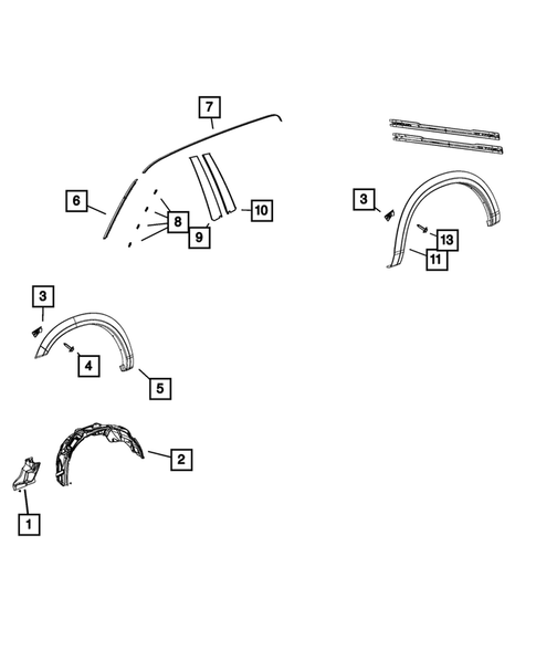Moldings and Ornamentation for 2021 Ram 1500 Classic #0