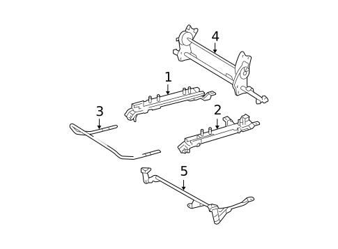 Tracks & Components for 2006 Toyota Highlander #0