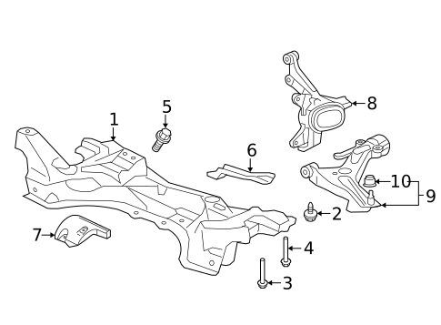 Suspension Components for 2019 Honda Fit #1