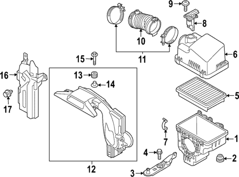 Air Intake for 2023 Mazda 3 #0