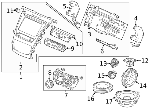 Sound System for 2017 Acura TLX #1