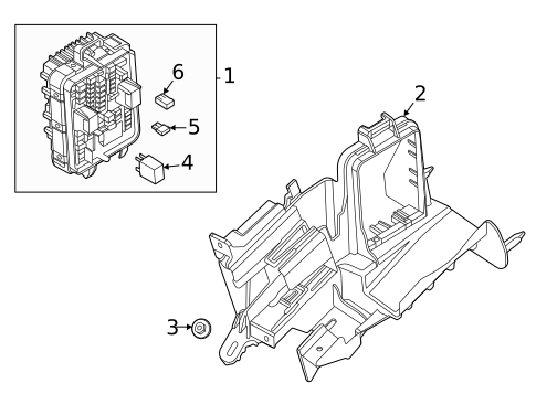 Fuse & Relay for 2021 Cadillac CT5 #1