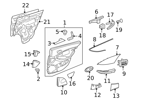 Switches, Solenoids & Actuators for 2006 Mercedes-Benz CLS 500 #1