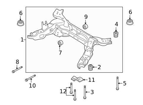 Suspension Mounting for 2019 Ford Explorer #0