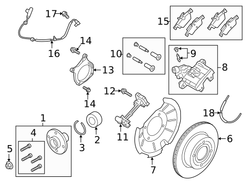 Brake Components for 2020 Ford EcoSport #2