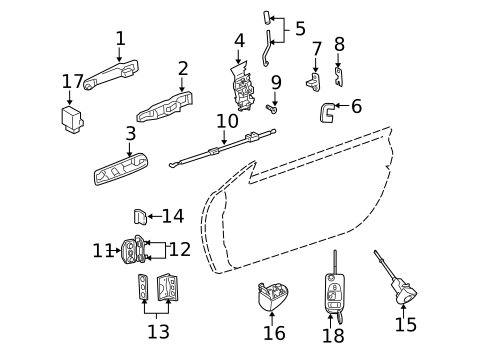 Door for 2008 Chrysler Crossfire #0