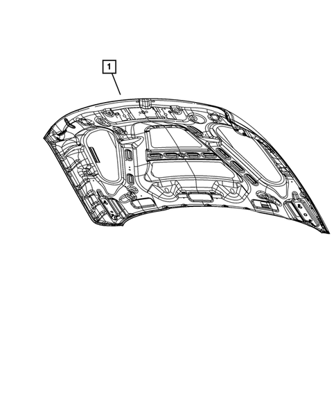 Under Hood for 2017 Ram ProMaster 1500 #1
