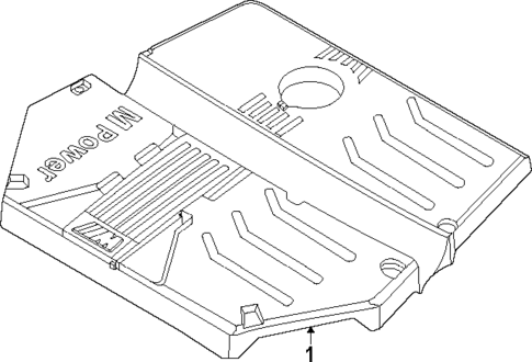 Engine Appearance Cover for 2021 BMW X3 #0
