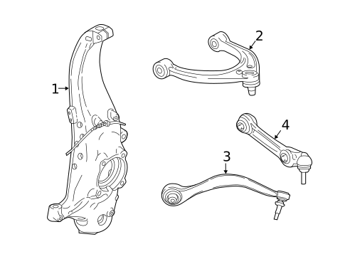 Suspension Components for 2016 BMW i8 #1