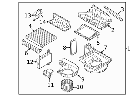 Controls for 2015 Kia K900 #1