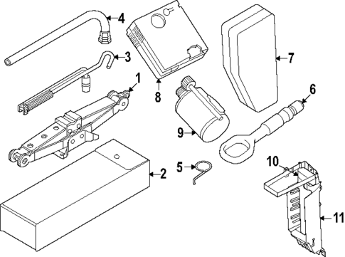Jack & Components for 2025 Volkswagen ID. Buzz #0